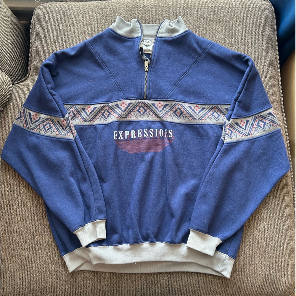 VTG Expressions 1/4 Zip Sweatshirt